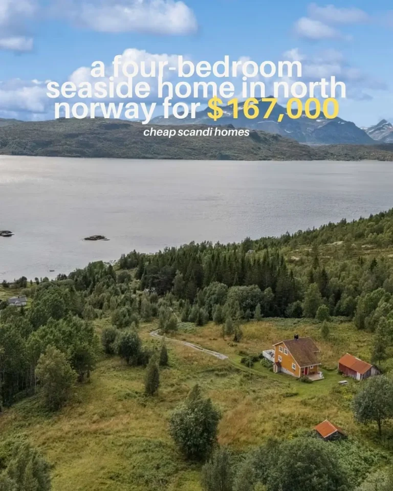 A Four-Bedroom Seaside Home in North Norway – $167,000
