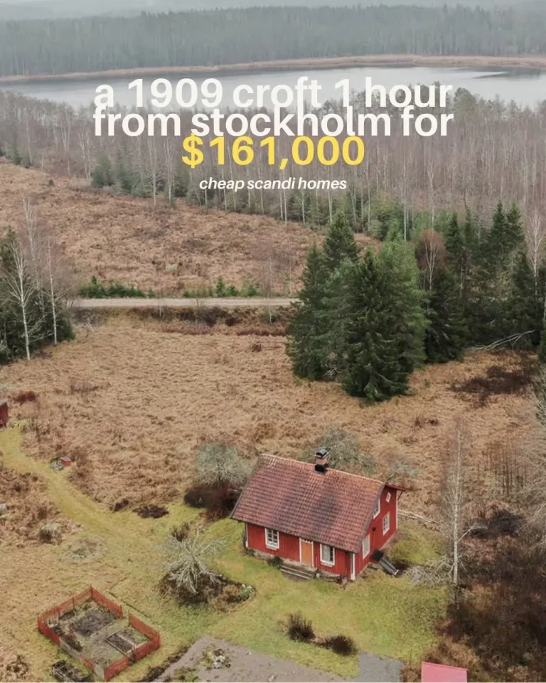 A Historic Country Idyll One Hour from Stockholm for $161,000